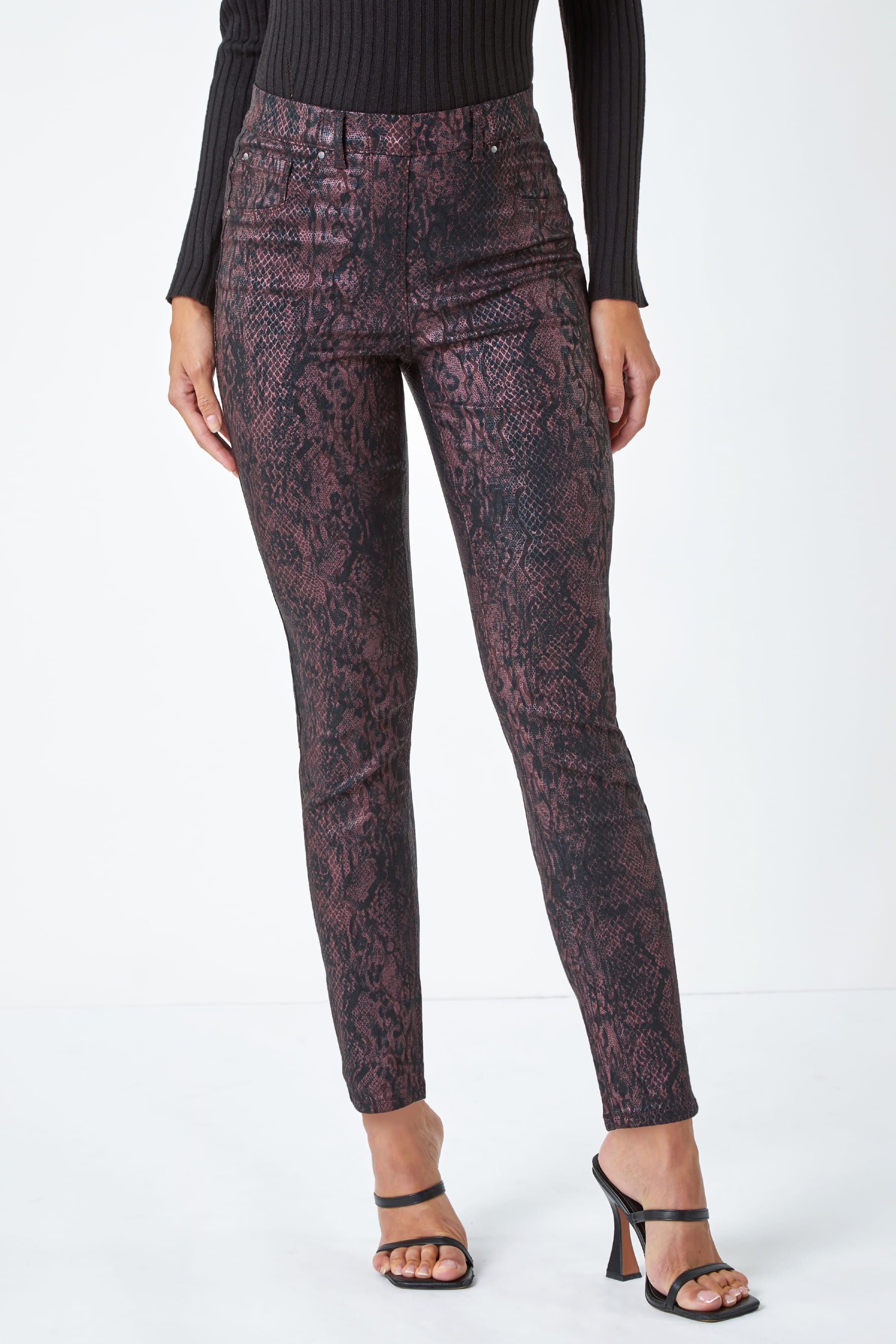 Red jeggings next cheap