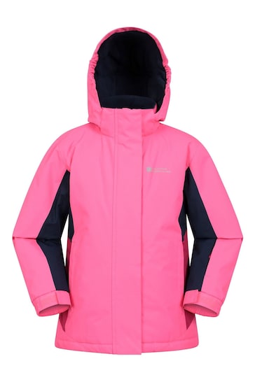Mountain Warehouse Pink Kids Honey Ski pasini Jacket