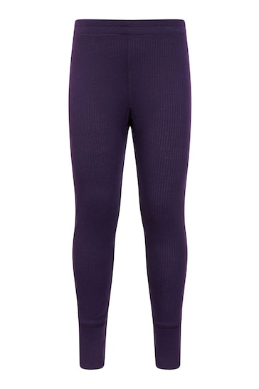 Mountain Warehouse Purple Talus Kids Thermal Trousers