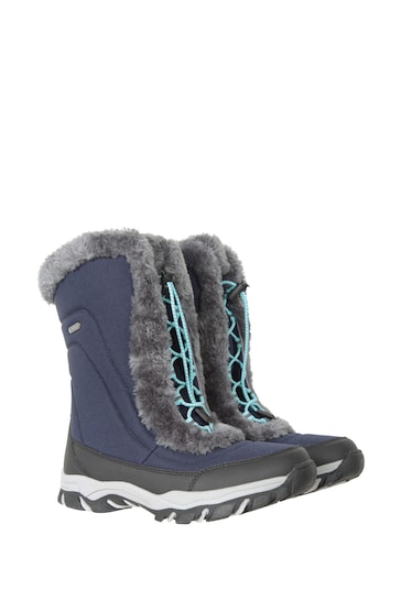 Mountain Warehouse Blue Ohio Youth Snow Boots