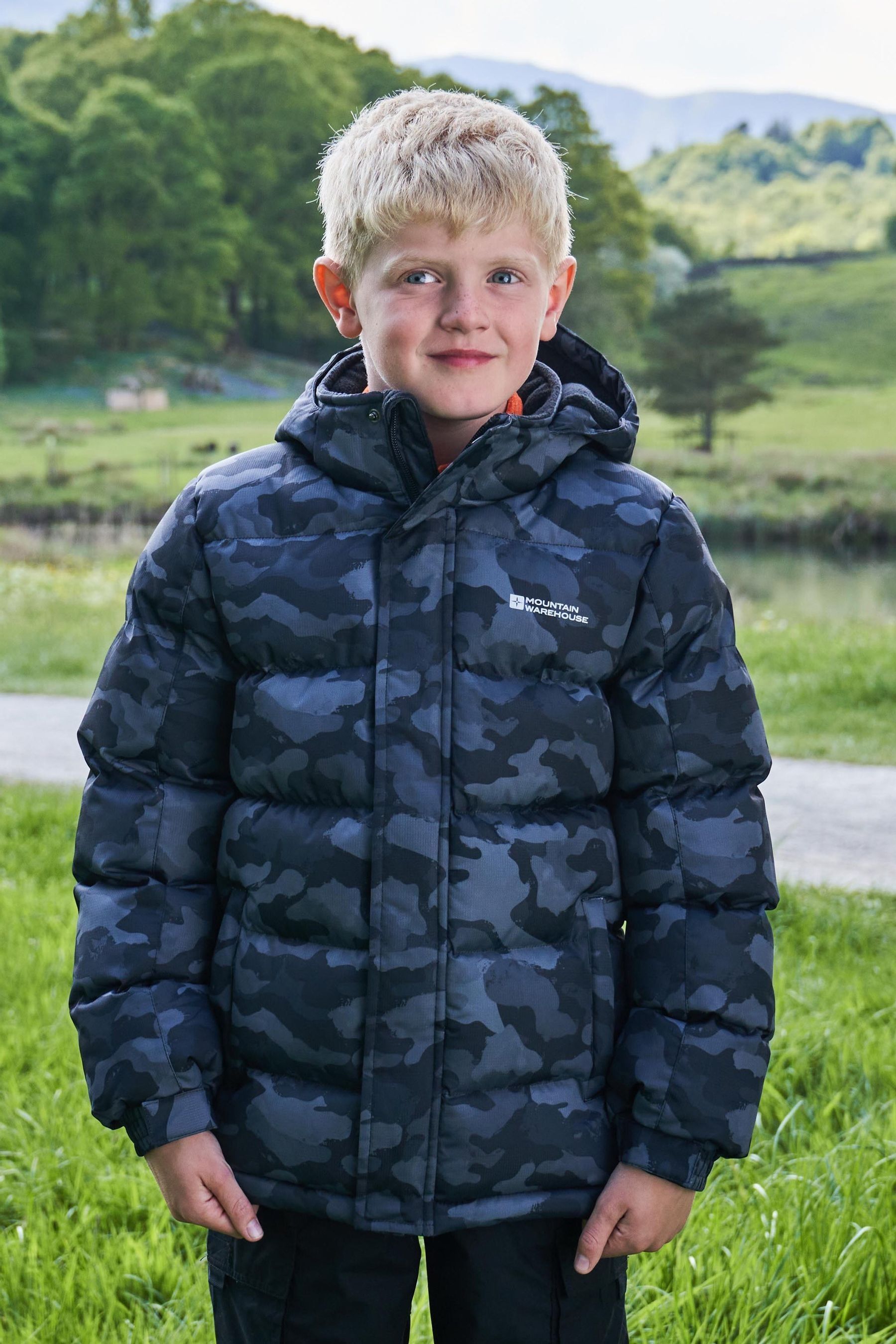 Henry mens top down padded jacket
