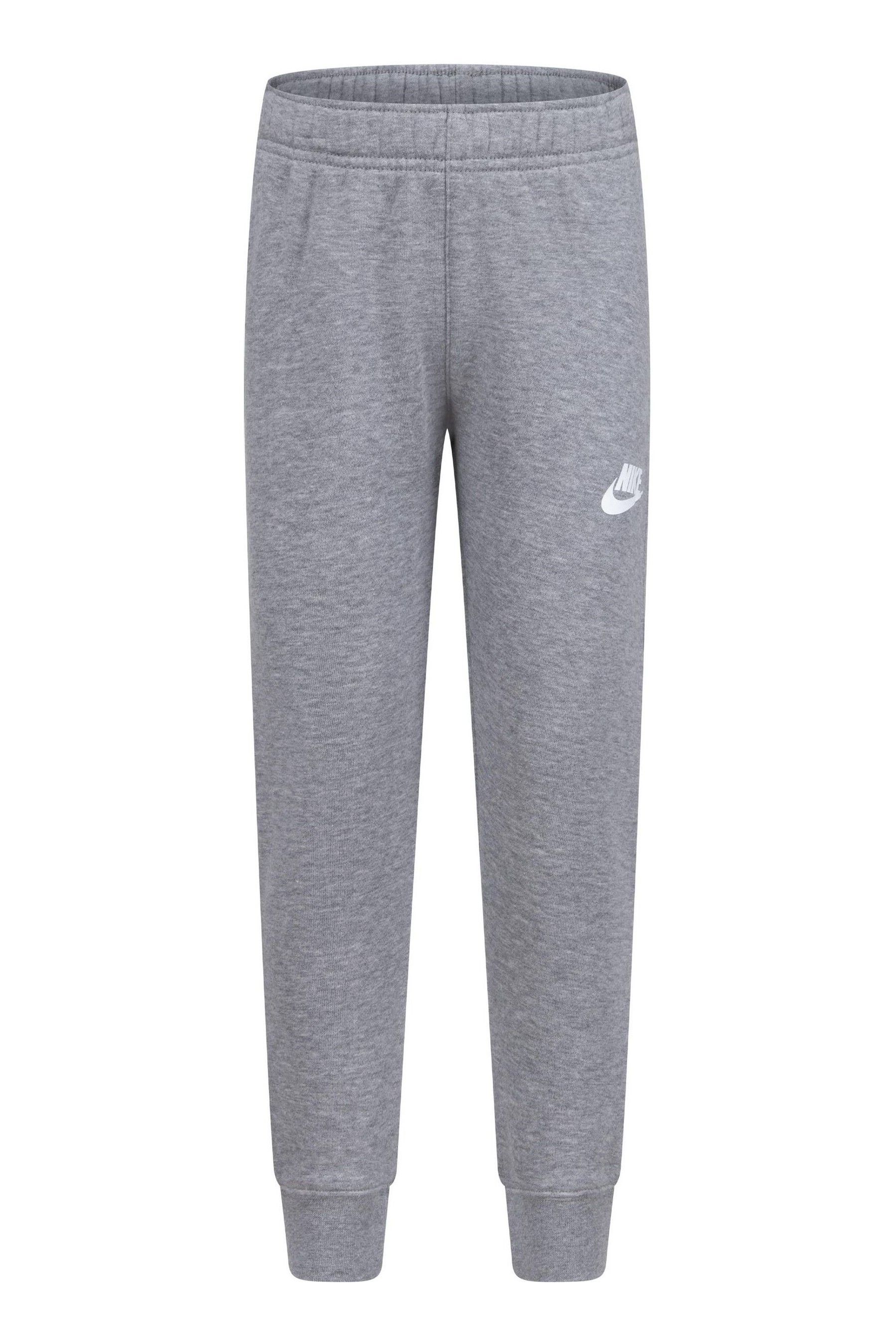 Grey nike joggers kids shop