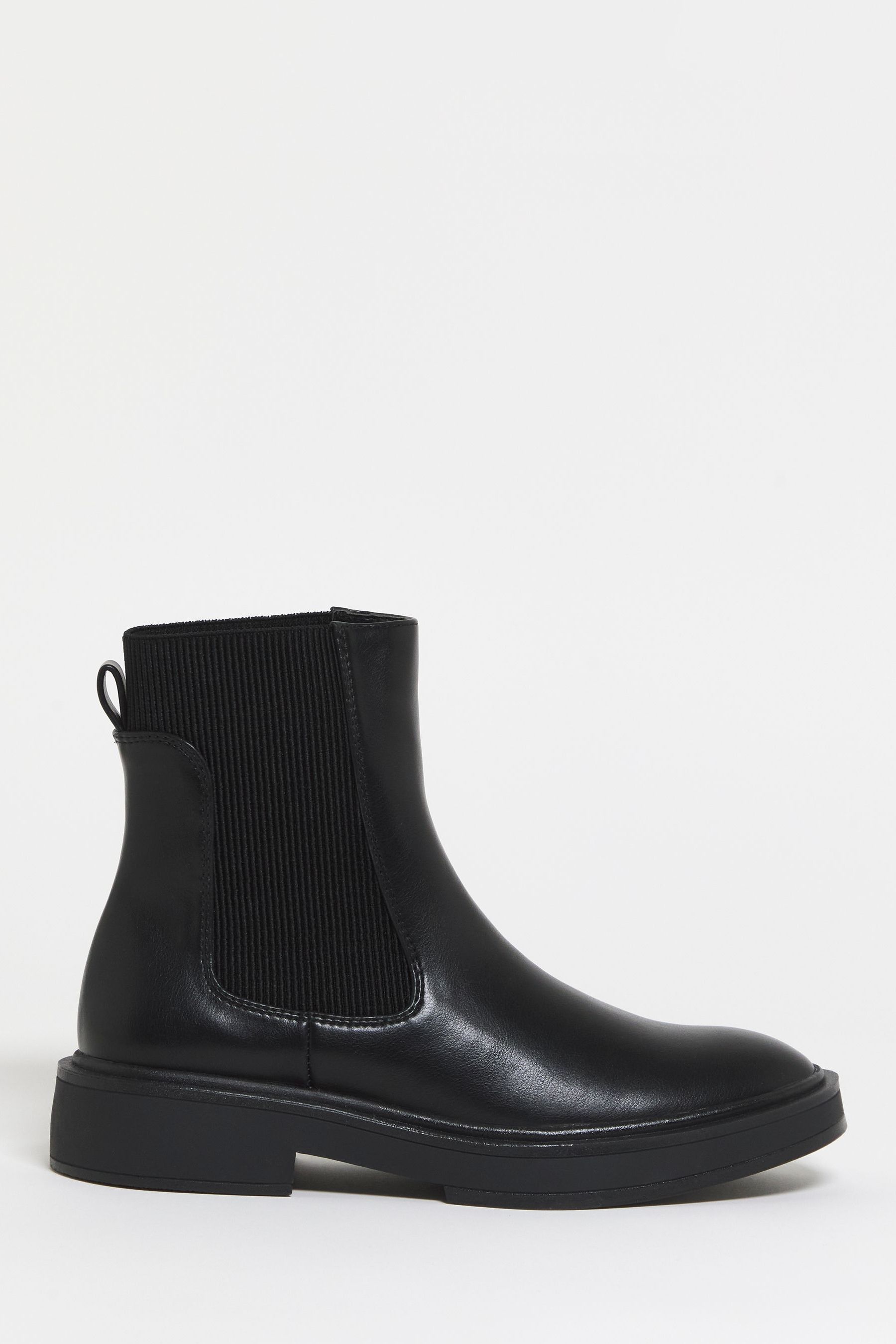 Simply be black ankle boots 2025