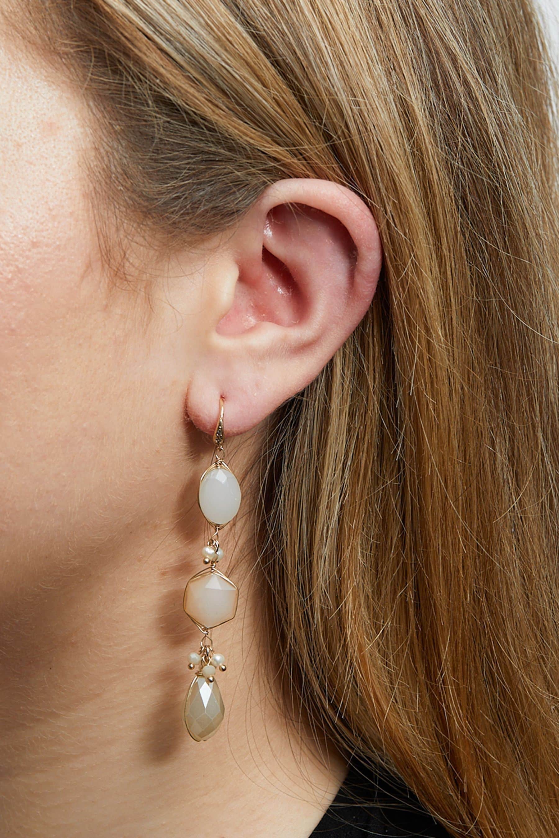 Jon richard pearl earrings new arrivals