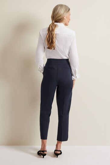 Phase Eight Blue Ulrica Tapered Suit Trousers