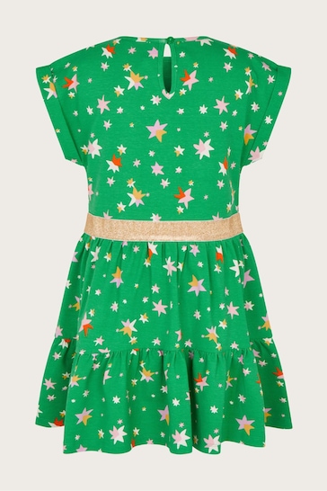 Monsoon Green Stacey Star Dress