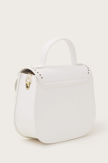 Monsoon White Scallop Butterfly Bag