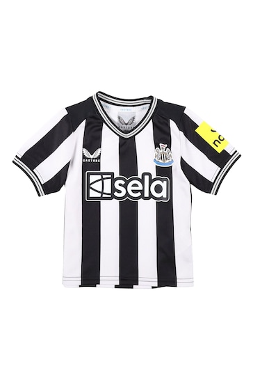 Fanatics Newcastle United Black Home Baby Kit 2023-24 Baby