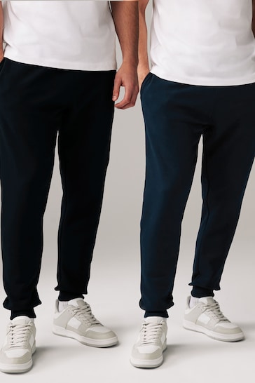 Black/Navy Joggers 2 Pack