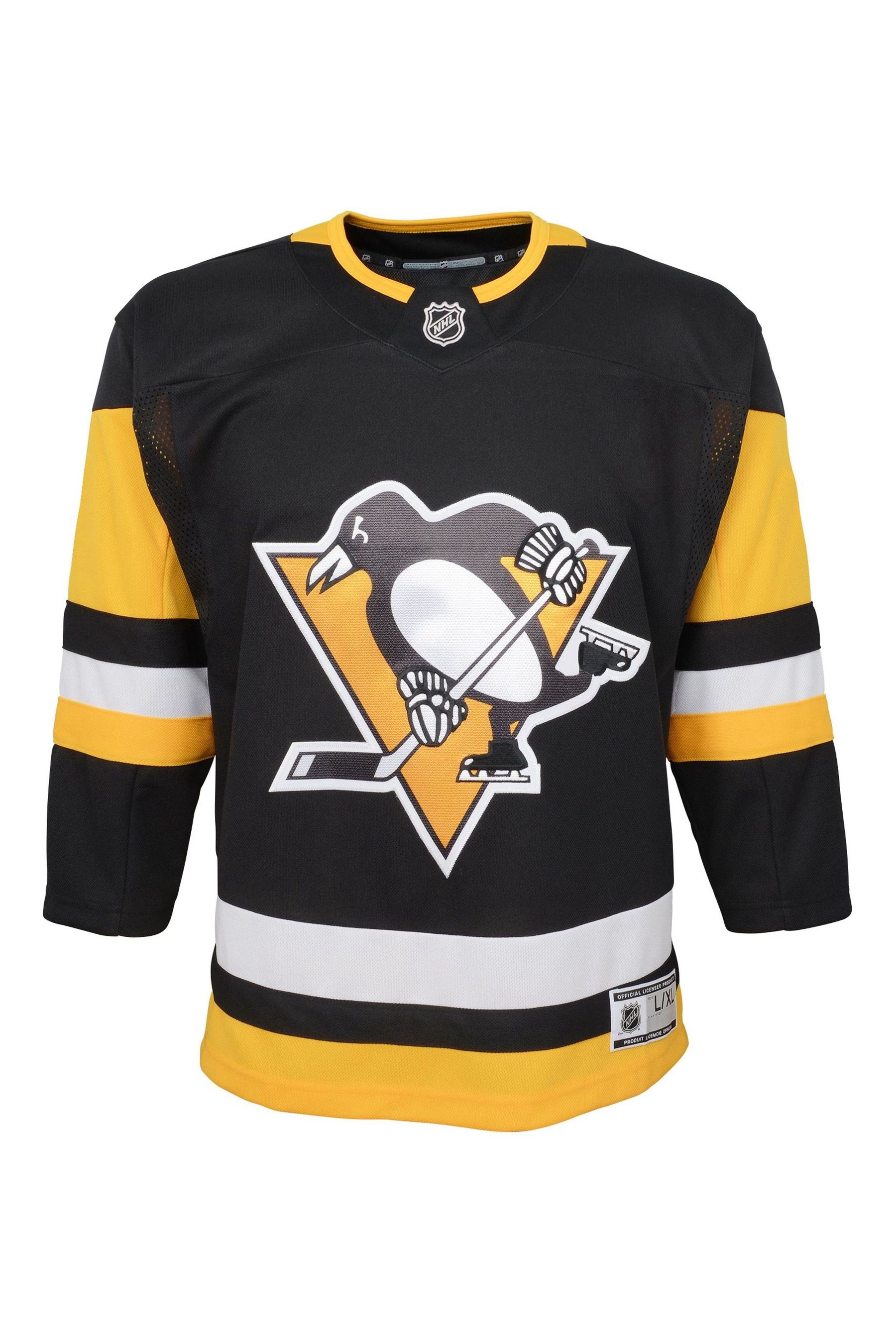 Buy Fanatics NHL Pittsburgh Penguins Replica Home Black Jersey