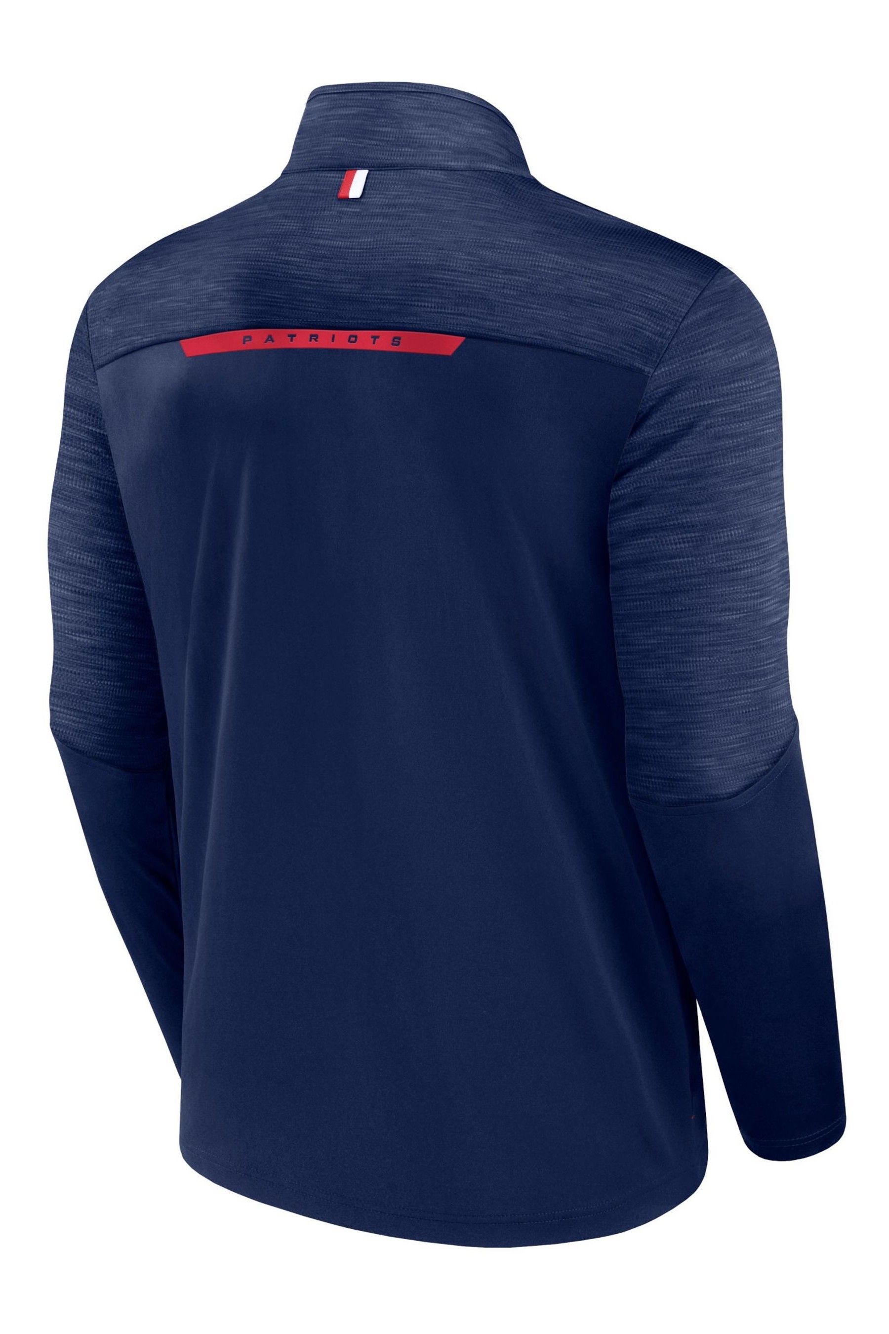 Patriots quarter online zip sweatshirt