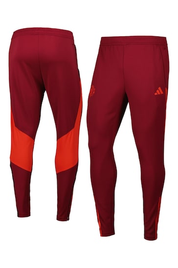 adidas Red Manchester United European Training Joggers