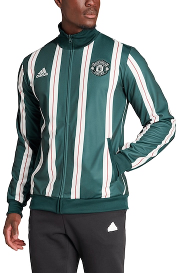 adidas purple Green Manchester United Lifestyler Track Top