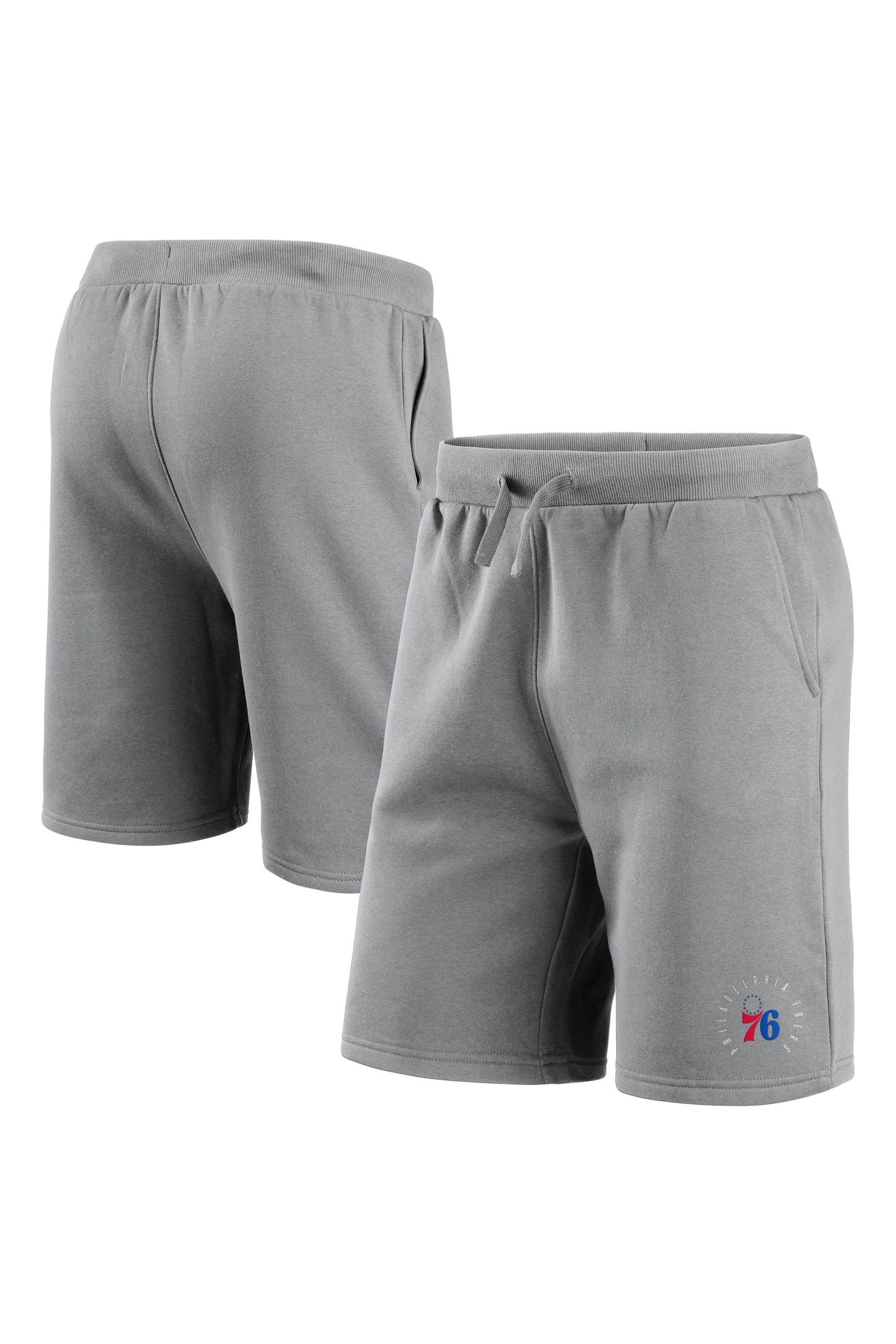 76ers grey shorts outlet