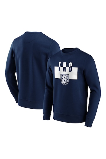 Fanatics Blue England Revert Graphic Sweatshirt