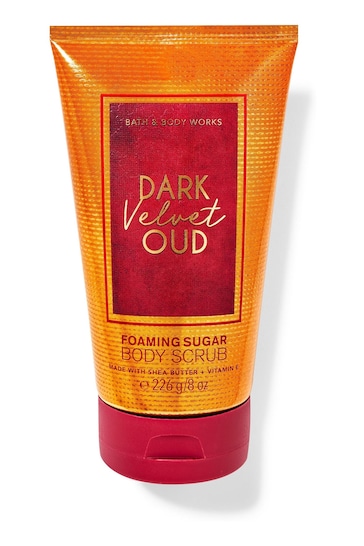 Bath & Body Works Dark Velvet Oud Foaming Sugar Scrub 8 oz / 226 g