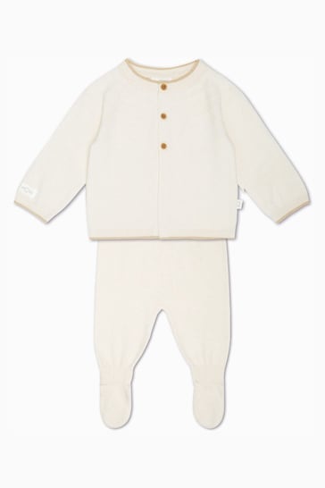 MORI Organic Cotton Knitted Jumper & Leggings Baby Gift Set