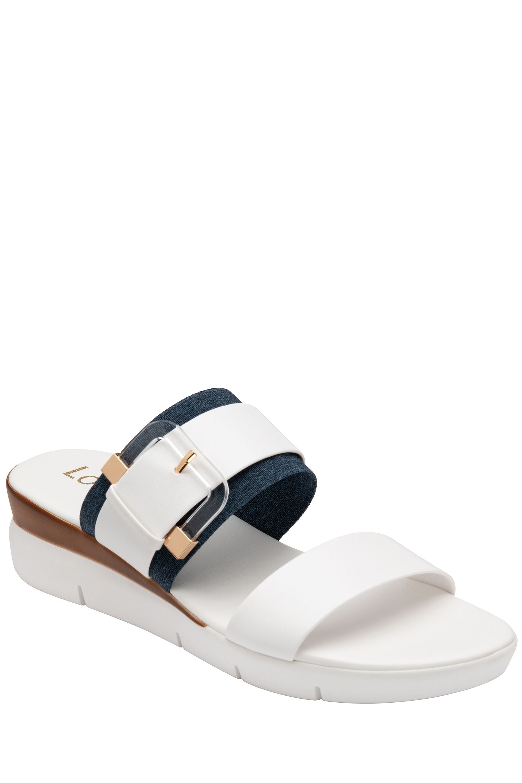 Buy Lotus White Mule Sandals from the Next UK online shop