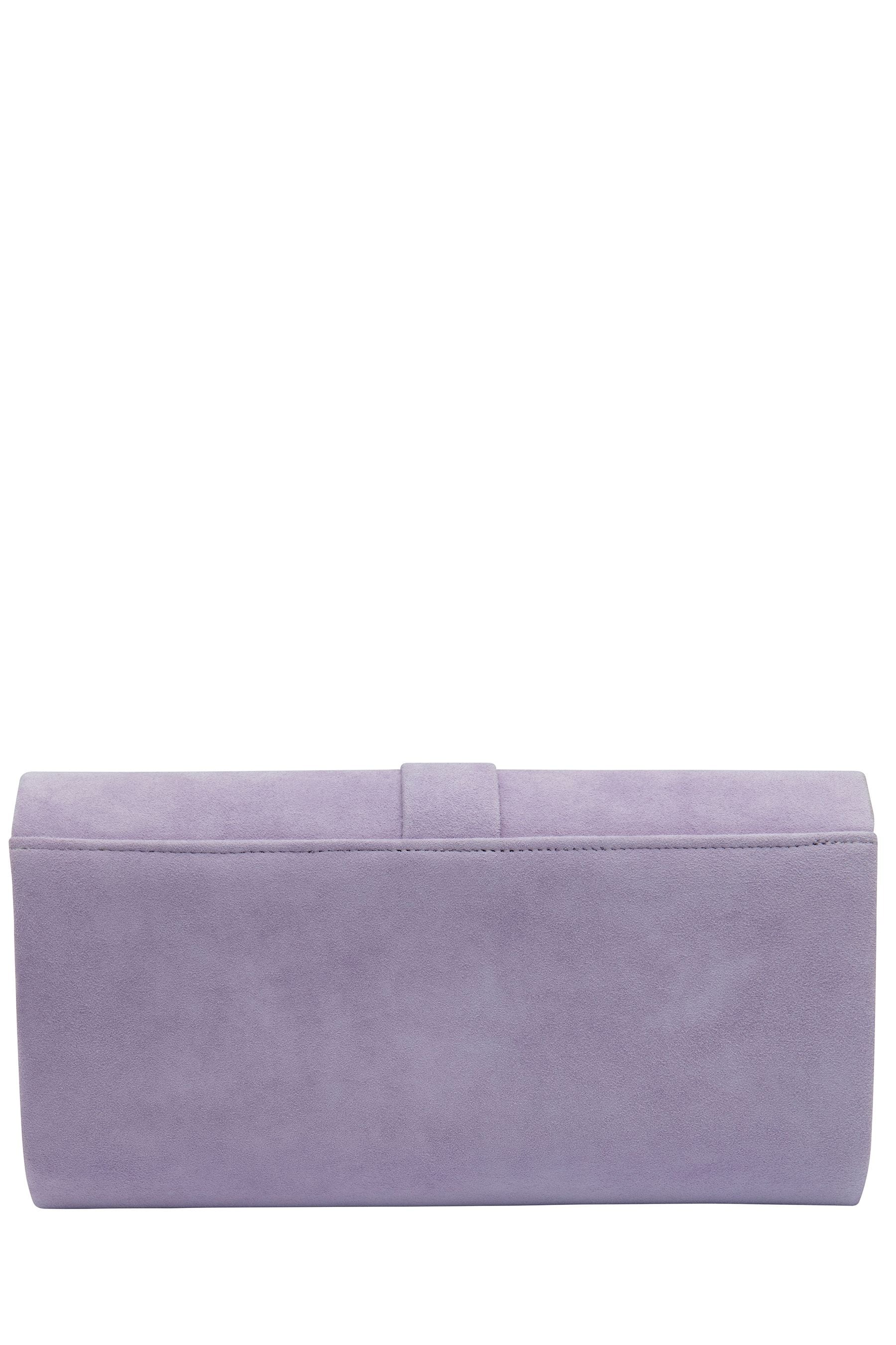 Buy Lotus Purple Clutch Bag With Chain from the Next UK online shop