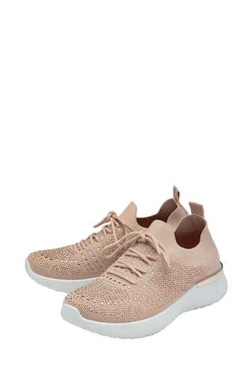 Lotus Pink Casual Trainers