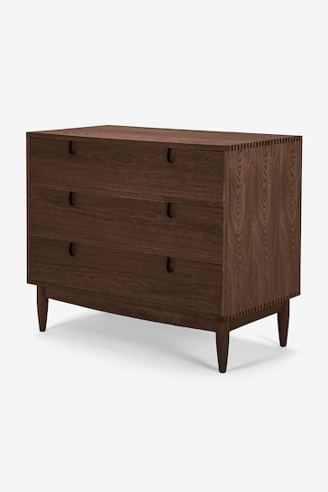 MADE.COM Dark Oak Penn 6 Drawer Chest of Drawers