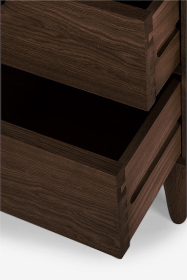 MADE.COM Dark Oak Penn 6 Drawer Chest of Drawers