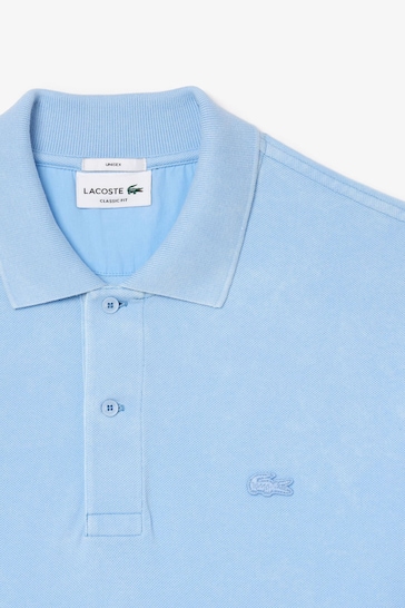 Lacoste And Blue Core Essentials Short Sleeved Polo Shirt