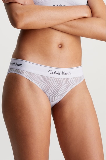 Calvin Klein Single Jaquard Bikini Knickers
