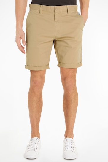 Tommy Jeans Cream Scanton Shorts