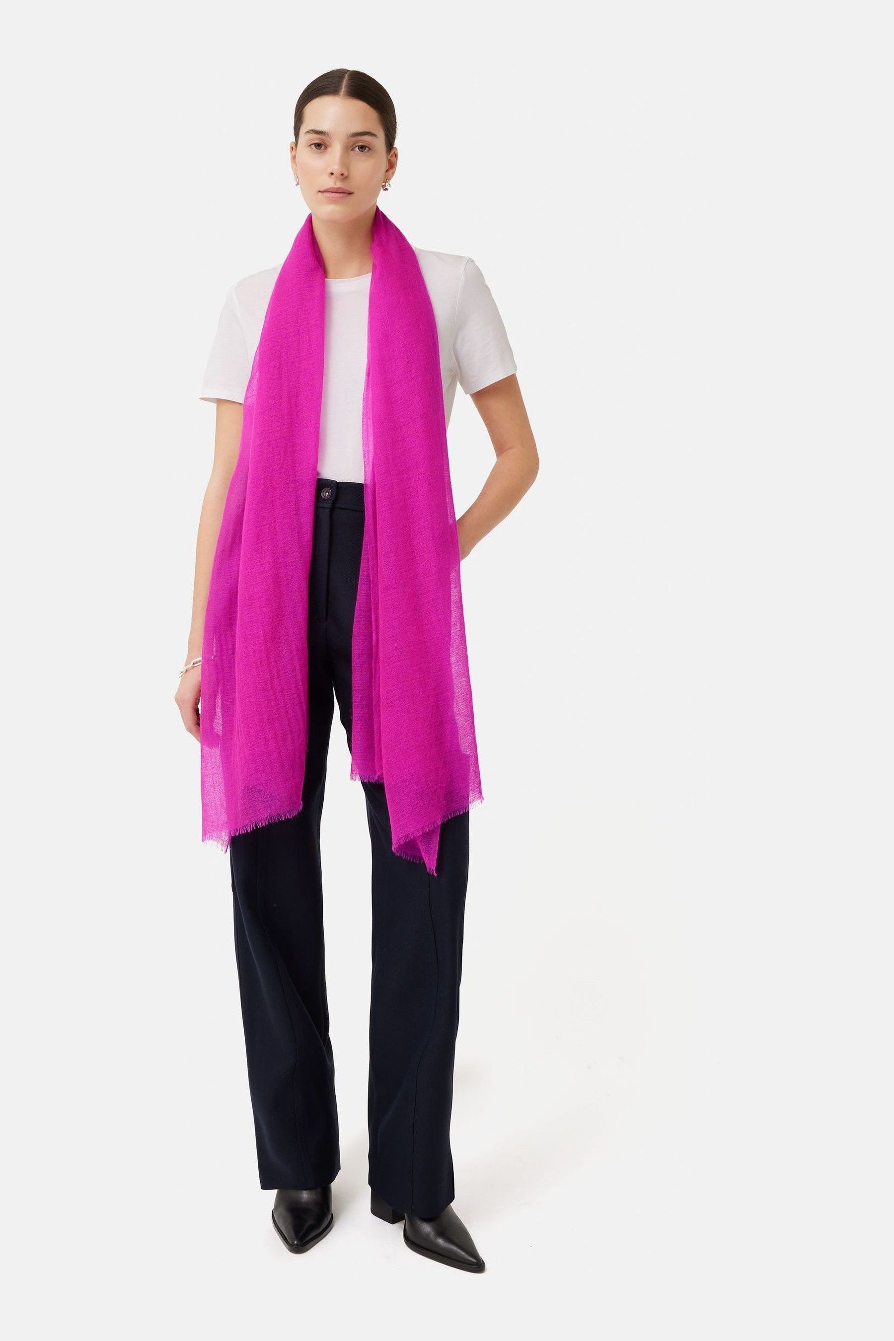 Jigsaw shop cashmere scarf