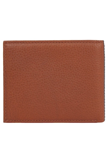 Tommy Hilfiger Premium Leather Mini Card Brown Wallet