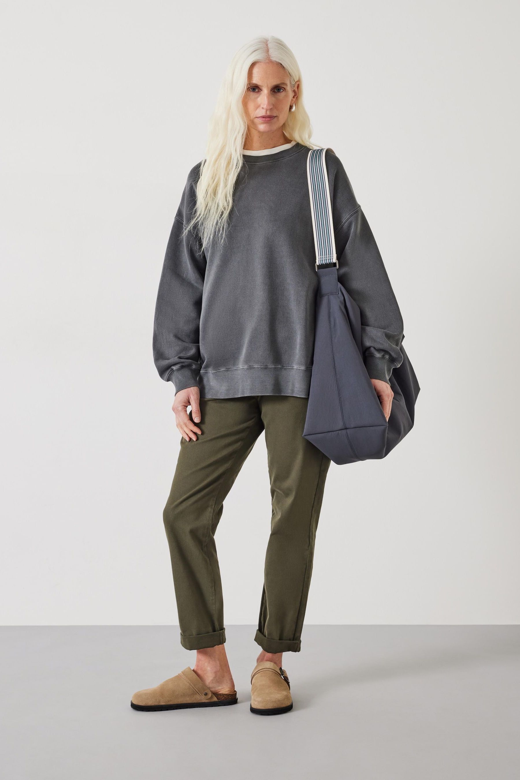 Hush green sweatshirt new arrivals