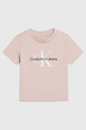 Calvin Klein Pink Monogram T-Shirt