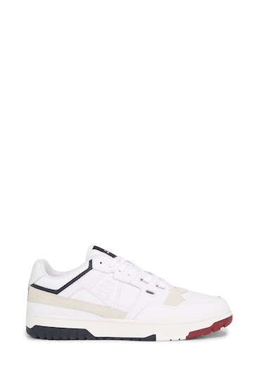 Tommy Hilfiger White Basket Street Low Top Sneakers