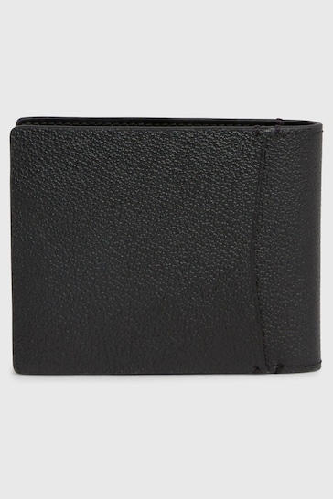 Calvin Klein Black Mono Ck Bifold Wallet