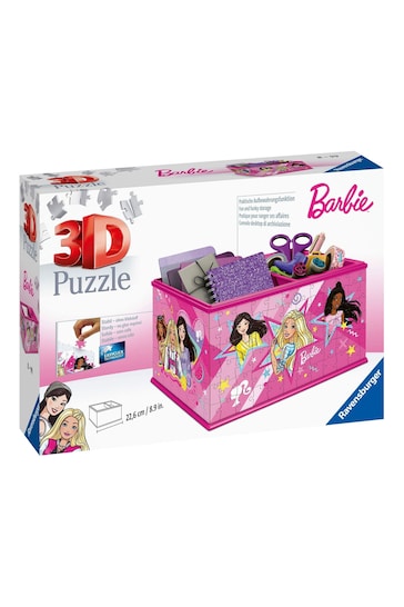 Ravensburger Barbie Storage Box 3D 223 Piece Puzzle