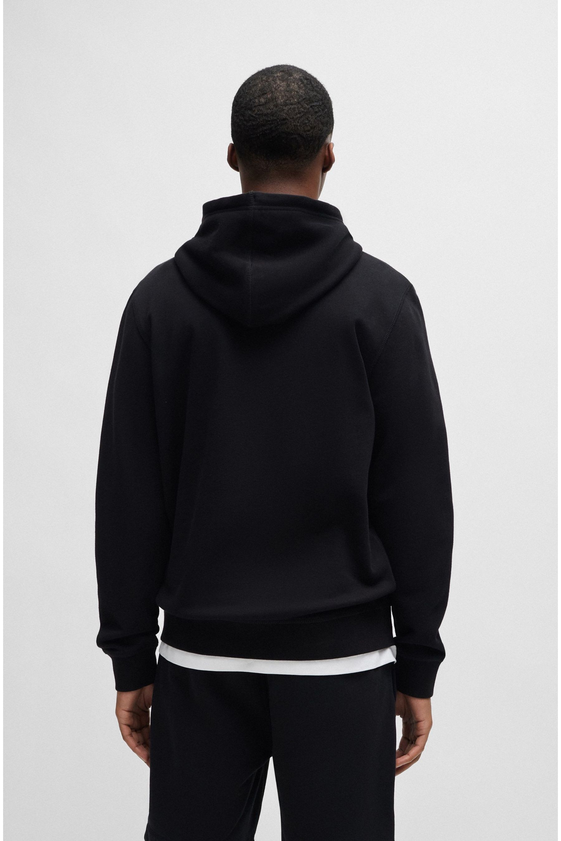 Boss black hoodie store