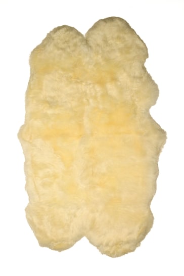 Naturally Sheepskins Ivory Quad Sheepskin Rug