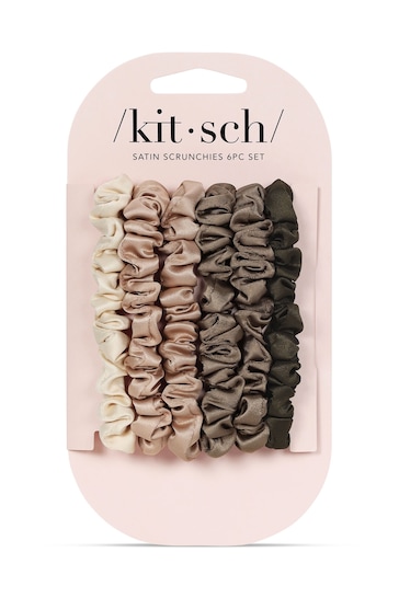 Kitsch Ultra Petite Hair Scrunchies - 6 piece