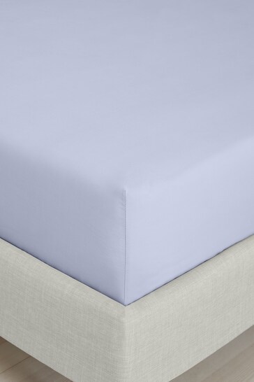 Bianca Lavender 200 Thread Count Cotton Percale Deep Fitted Sheet