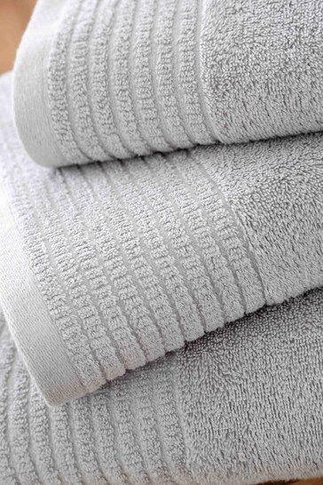 Bianca Silver Grey Egyptian Cotton Towel