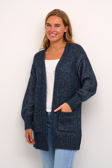 Kaffe Alioma Open Front Loose Fit Cardigan