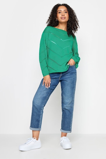 M&Co Green Petite Knitted Jumper