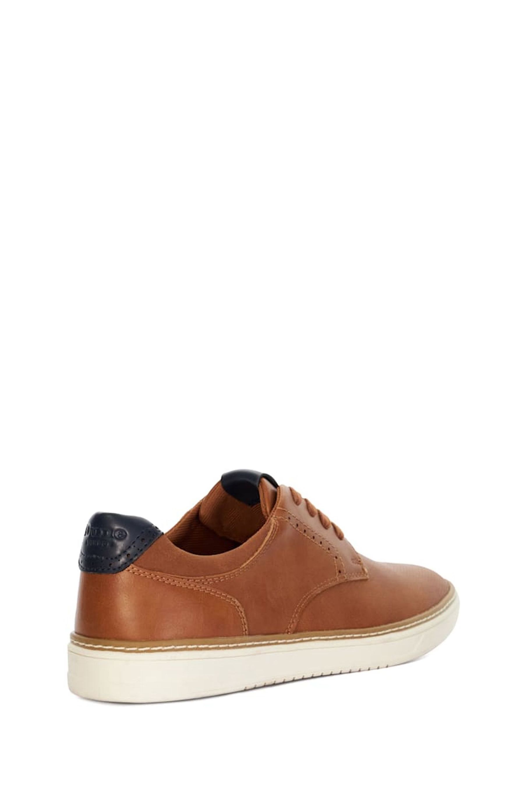 Buy Dune London Brown Regular Fit Trustees Brogue Detail Trainers from the Next UK online shop