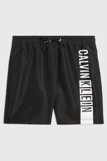 Calvin Klein Jeans Camicia grunge nera a quadri