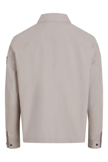 Calvin Klein Light Shirt Brown Jacket