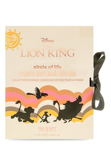 Mad Beauty Lion King Sheet Mask 4 Pack Collection