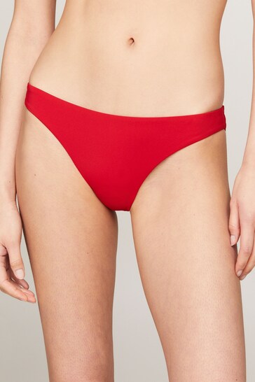 Tommy Hilfiger Red Brazilian Bikini Bottoms