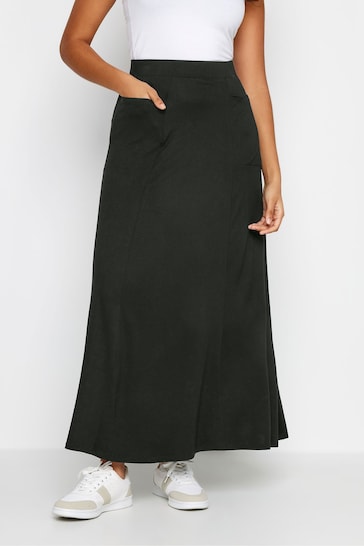M&Co Black Pocket Maxi Skirt