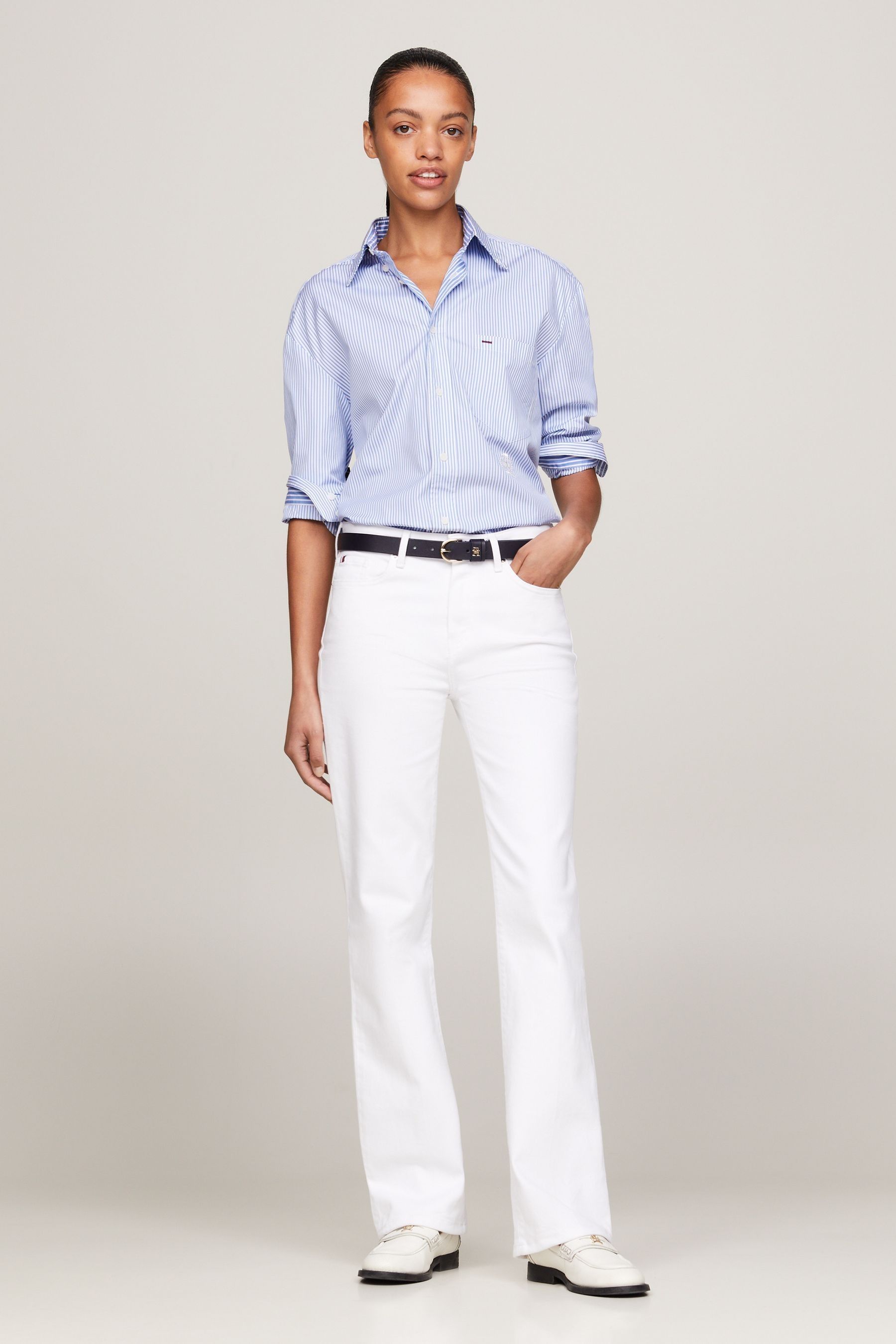 Buy Tommy Hilfiger Bootcut White Jeans from the Next UK online shop